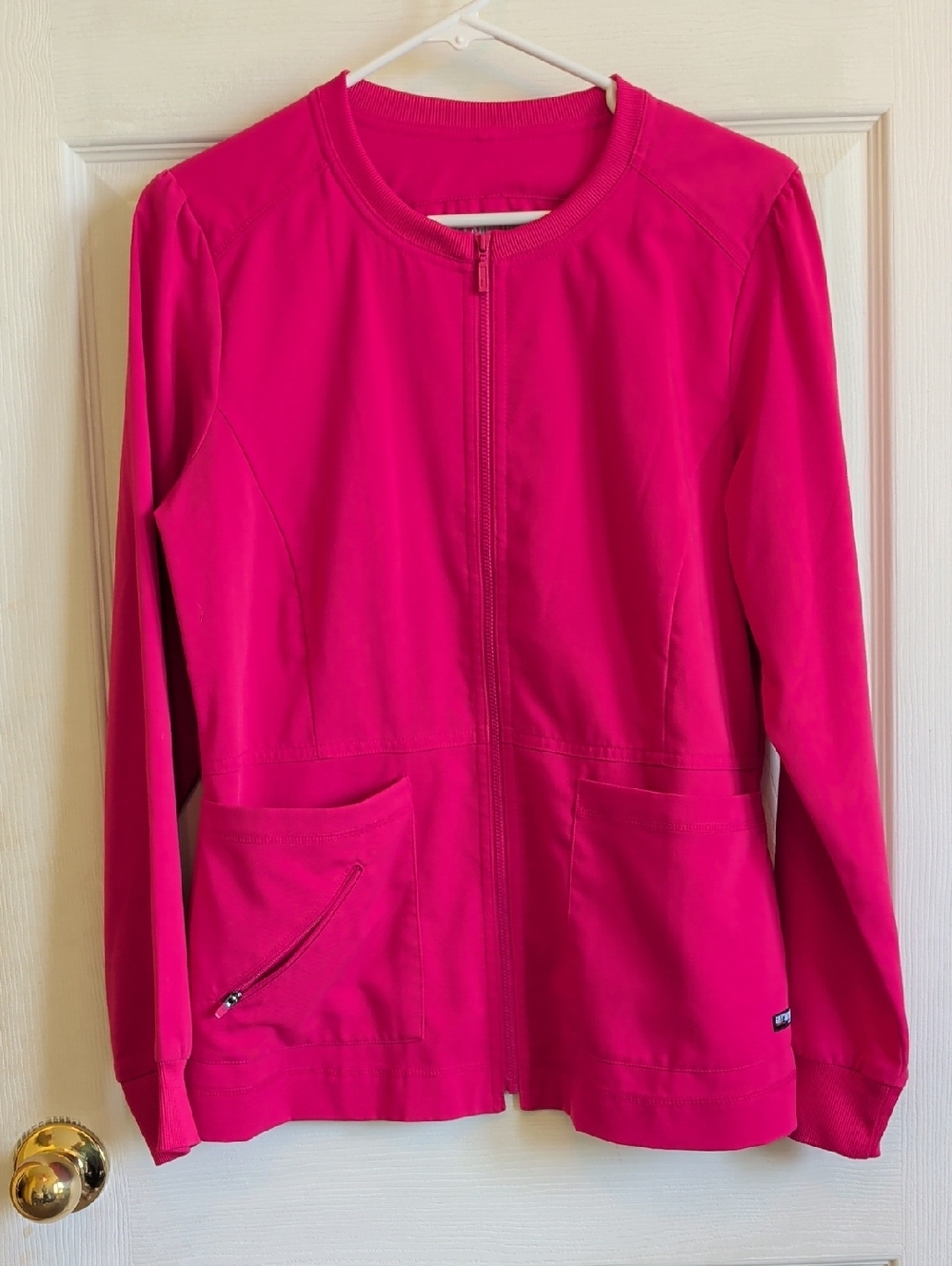 Grey's Anatomy Bright Hot Pink Utility Jacket